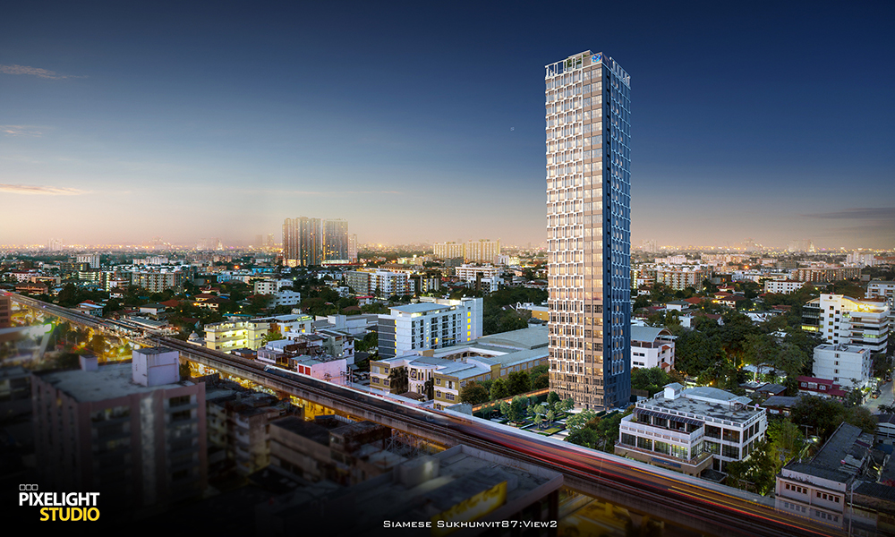 Siamese Sukhumvit 87 曼谷素坤逸主干道投资自住公寓
