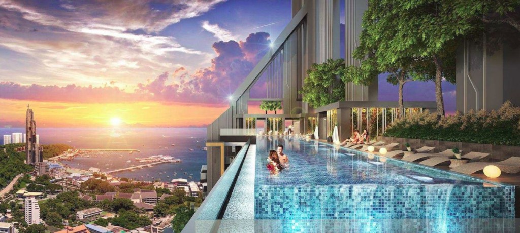 batiya-gongyu-taiyangdasha-Pattaya-condo-grand-solaire-swimming-pool